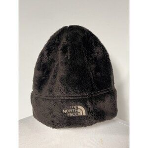 The North Face Osito Beanie OSFA Brown Fuzzy Winter Hat Logo Cap Warm Cozy